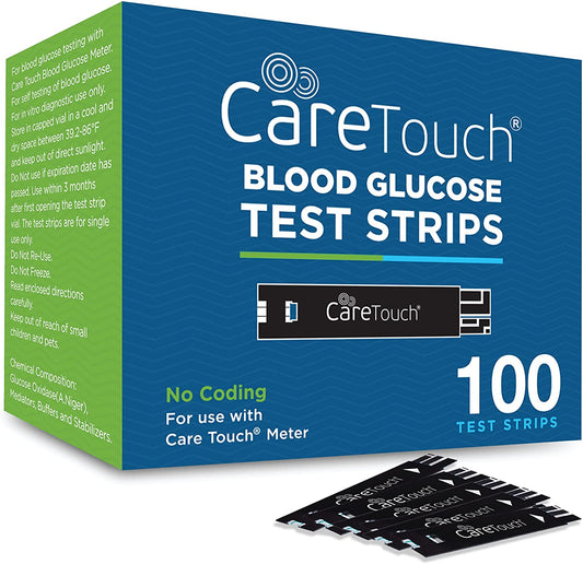 Care Touch 100ct Test Strips (Case of 280 units)