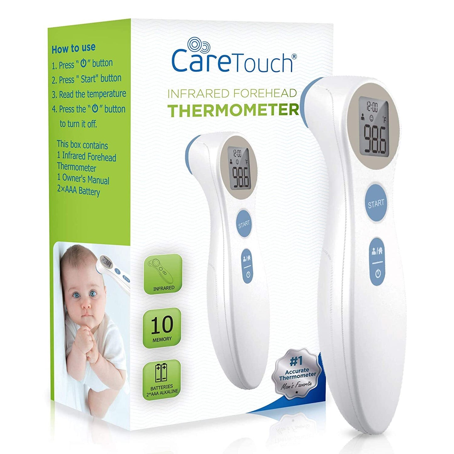 Care Touch Non Contact Thermometer (Case of 100 units) (CT-NCT)