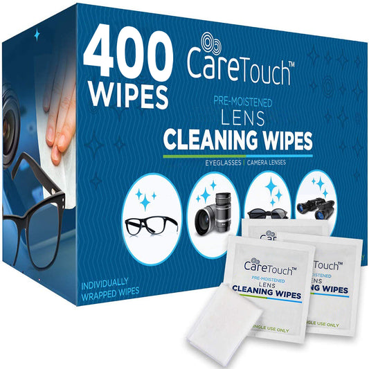 Care Touch Lens Wipes 400ct (Case of 6 units)